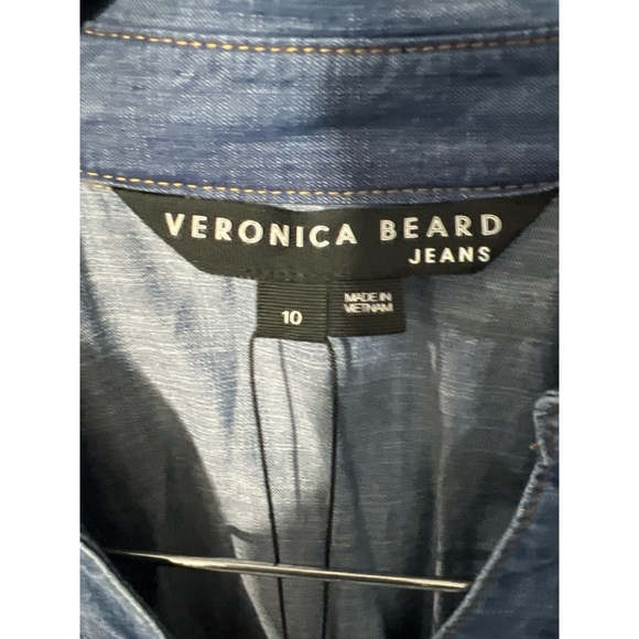 Veronica beard Blue Button-Up Dress - Picture 2 of 3